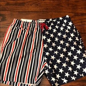 Men’s large swim shorts NWT
